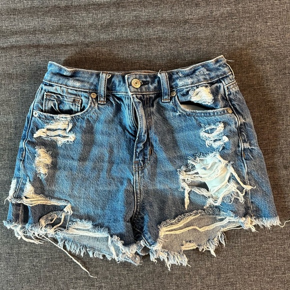 Pants - American eagle ripped Jean shorts